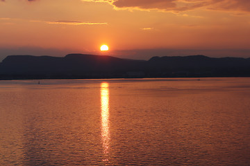 Image showing Sunset