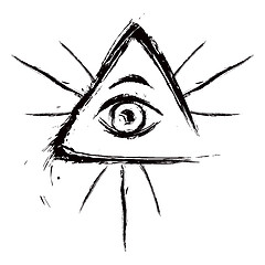 Image showing All seeing eye