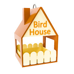 Image showing typical bird house