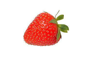 Image showing Strawberry on white