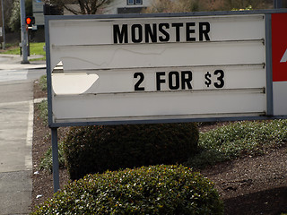 Image showing Monster For Sale