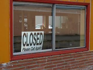 Image showing Closed