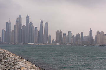 Image showing Panorama Dubai city UAE