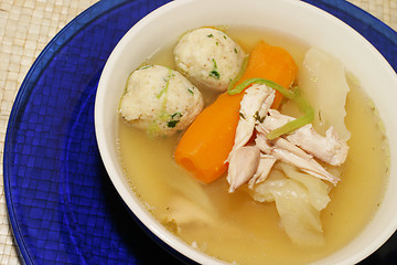 Image showing Chicken soup