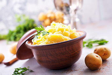 Image showing mashed potato