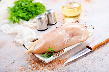 Image showing chicken fillet