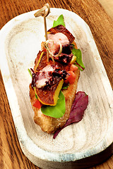 Image showing Octopus Spanish Tapas