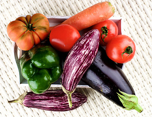 Image showing Fresh Raw Vegetables