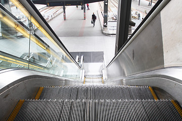 Image showing Escalator