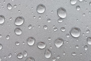 Image showing Shiny Water Droplets