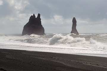 Image showing Epic Icelandic Coastline