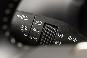 Image showing Switch for headlights