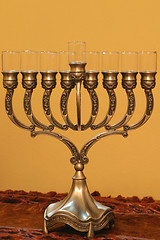 Image showing Hanukkah menorah