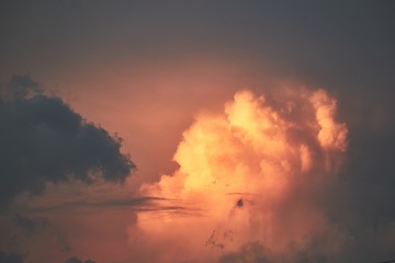 Image showing Stormy Dark Clouds