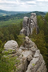 Image showing Majestic Rocky Landscape