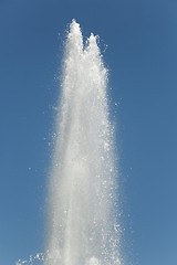 Image showing Fountain water jets