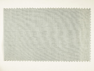 Image showing Vintage looking Blue fabric sample