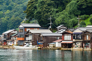 Image showing Ine cho in Kyoto of Japan 