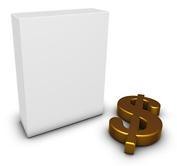 Image showing dollar and box