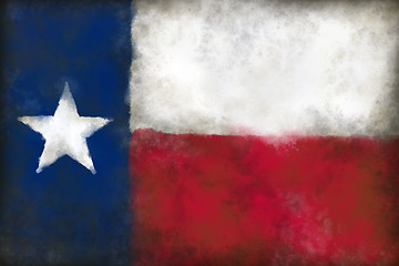 Image showing flag of texas