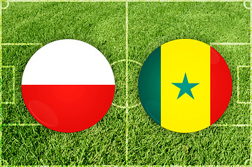 Image showing Poland vs Senegal football match
