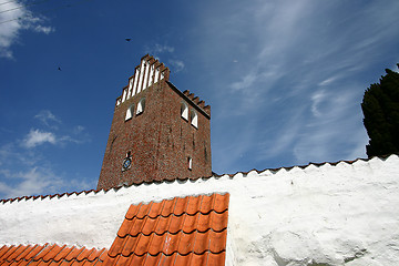 Image showing Tikøb church in 2015