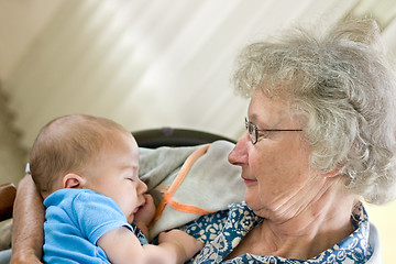 Image showing Grandmother's Love