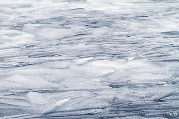 Image showing Frozen lake