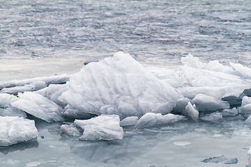 Image showing Frozen lake