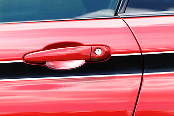 Image showing Car door handle