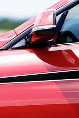 Image showing Car detail - Side rearview mirror