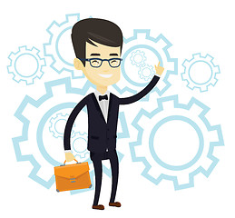 Image showing Successful business idea vector illustration.