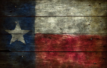 Image showing flag of texas