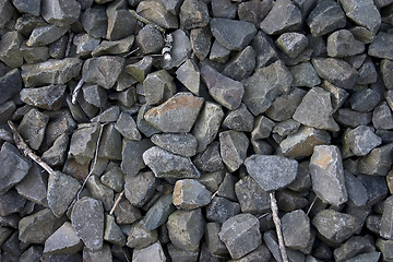 Image showing crushed stones