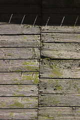 Image showing Vintage wood background