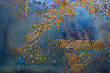 Image showing Rusted metal background