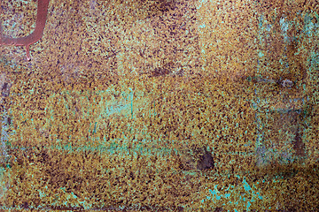 Image showing Rusty metal texture background.