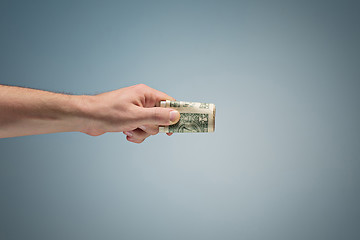 Image showing Money in the hand