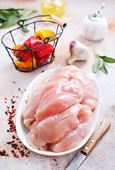 Image showing chicken fillet