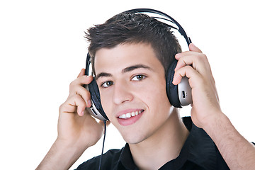 Image showing Listening to Music