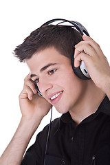 Image showing Listening to Music