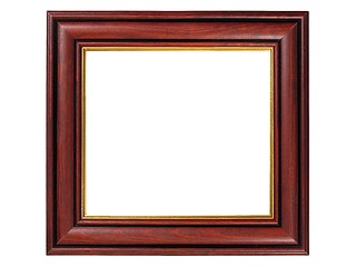 Image showing Wooden picture frame