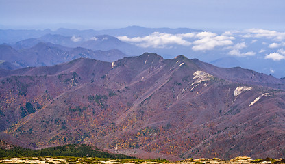 Image showing Above the clouds