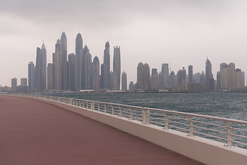 Image showing Panorama Dubai city UAE