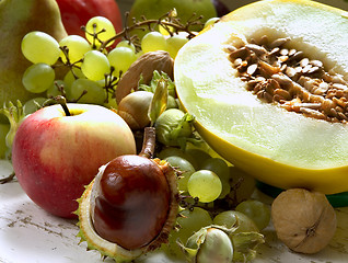 Image showing autumnal still life