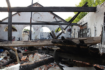 Image showing Fire Damage Debris