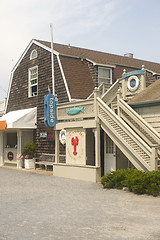 Image showing editorial Topside Restaurant Montauk New York