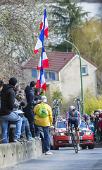 Image showing The Cyclist Adam Hansen - Paris-Nice 2016 