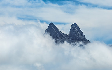 Image showing Breaking the Clouds