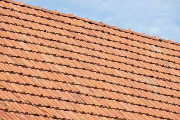 Image showing Roof tiles texture